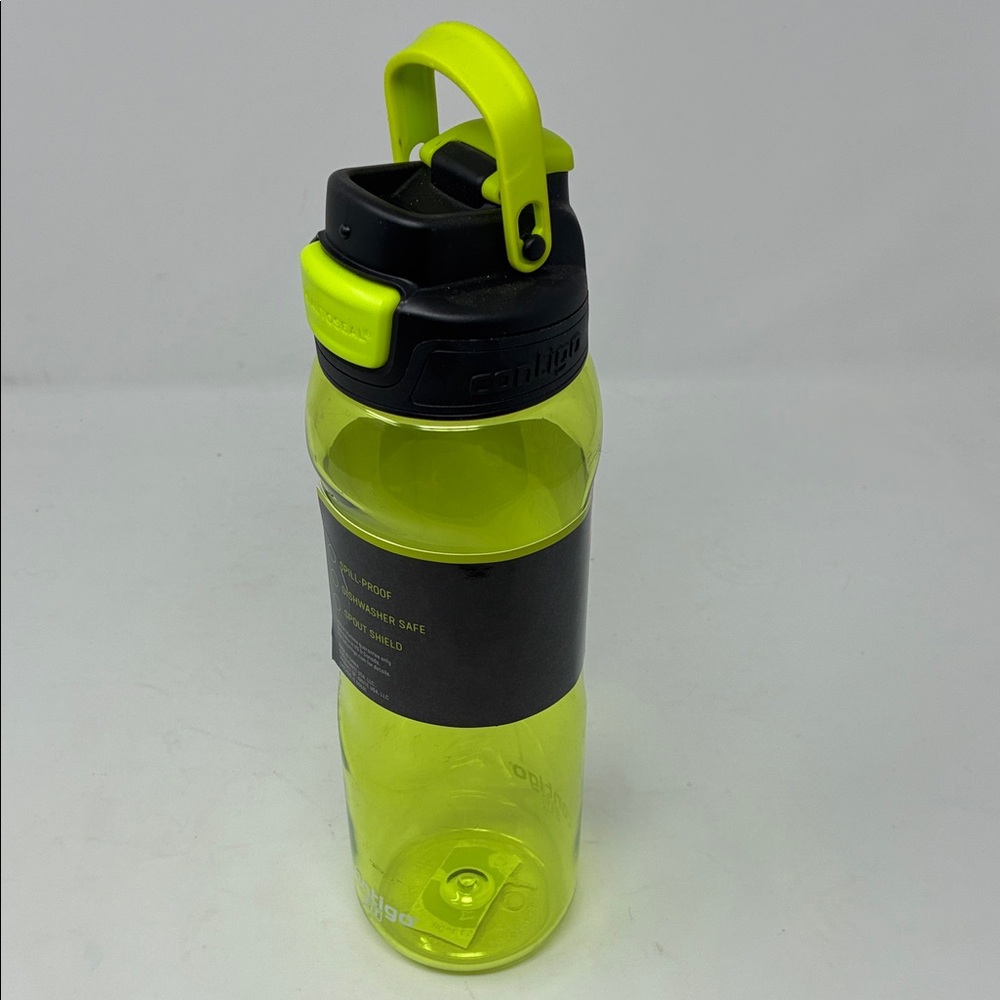 Contigo Fit Tritan AUTOSEAL Water Bottle 32 oz - Neon Yellow (Bolt) - Picture 3 of 4